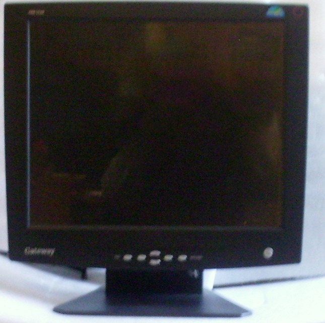 Monitor dotykowy 17'' Gateway FPD1730 Czarny Rezystancyjny